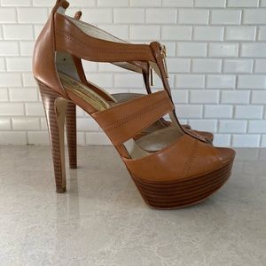 MICHAEL by Michael Kors strappy sandal heel 7 1/2